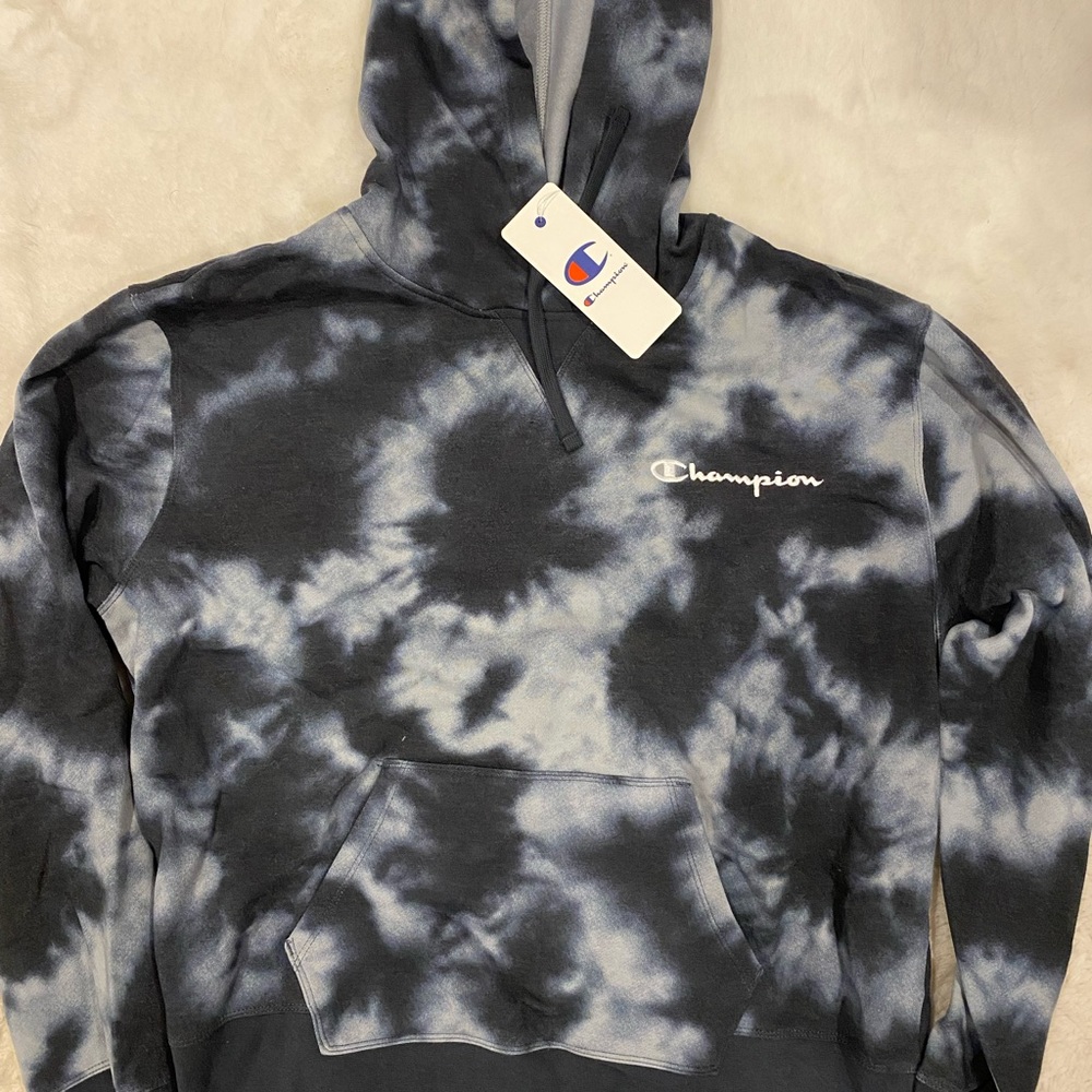 Brand New Champion Tie Dye Hoodie Size XXL